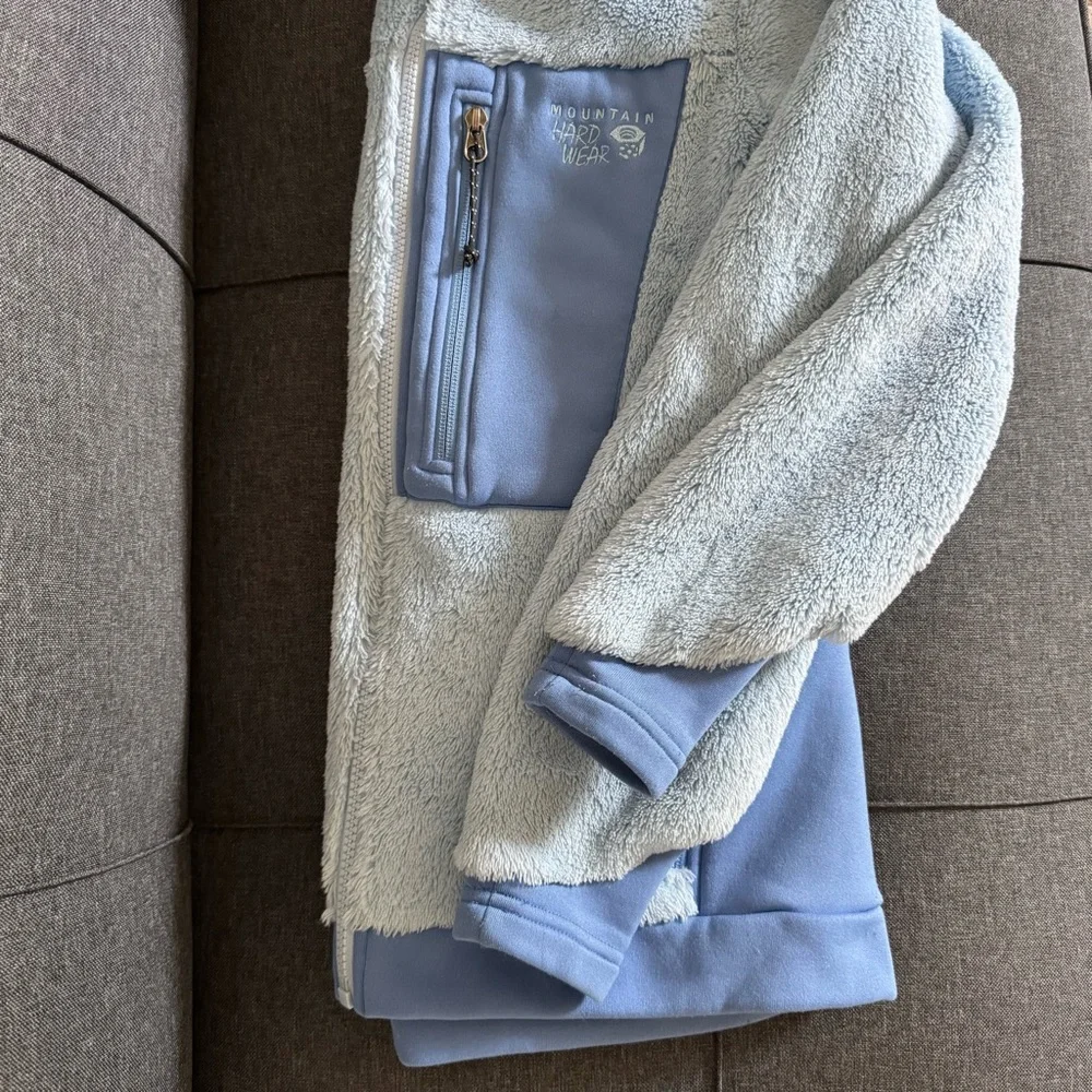 Mountain Hardwear Light Blue Fluffy Jacket, S - Picture 11 of 16